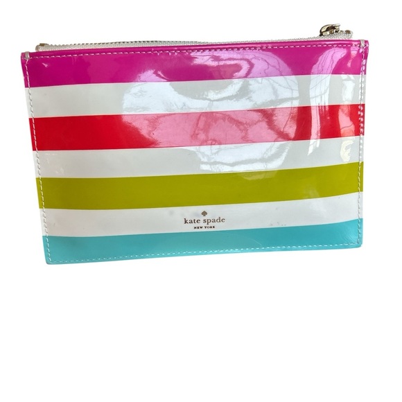 Kate Spade Colorful Striped Clutch - Picture 1 of 6